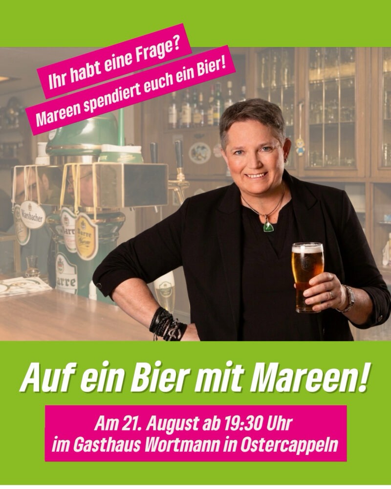Auf ein Bier mit Mareen