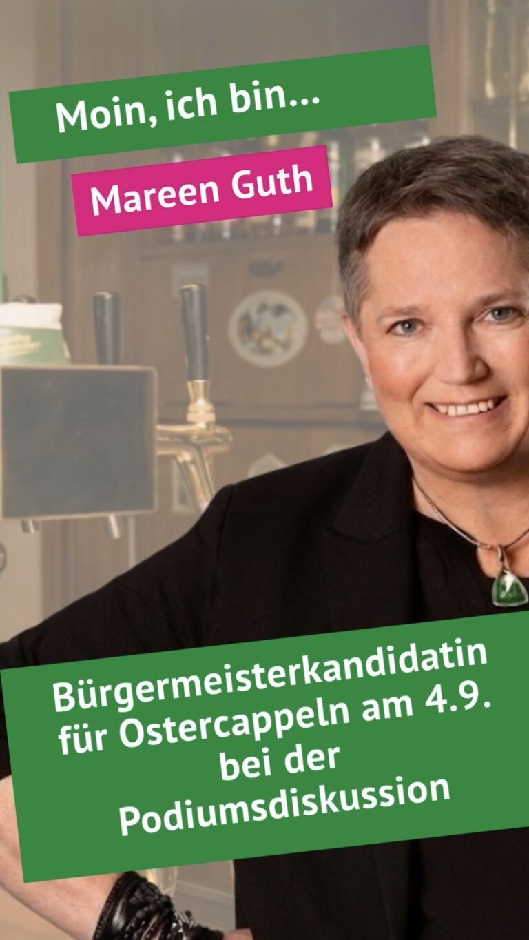 Podiumsdiskussion am 4.9. bei Wortmann ab 19:00